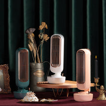 Load image into Gallery viewer, Mini Portable Air Conditioner Multi-function Humidifier Purifier USB Desktop Air Cooler Fan with Water Tank Home Cool Mist Maker
